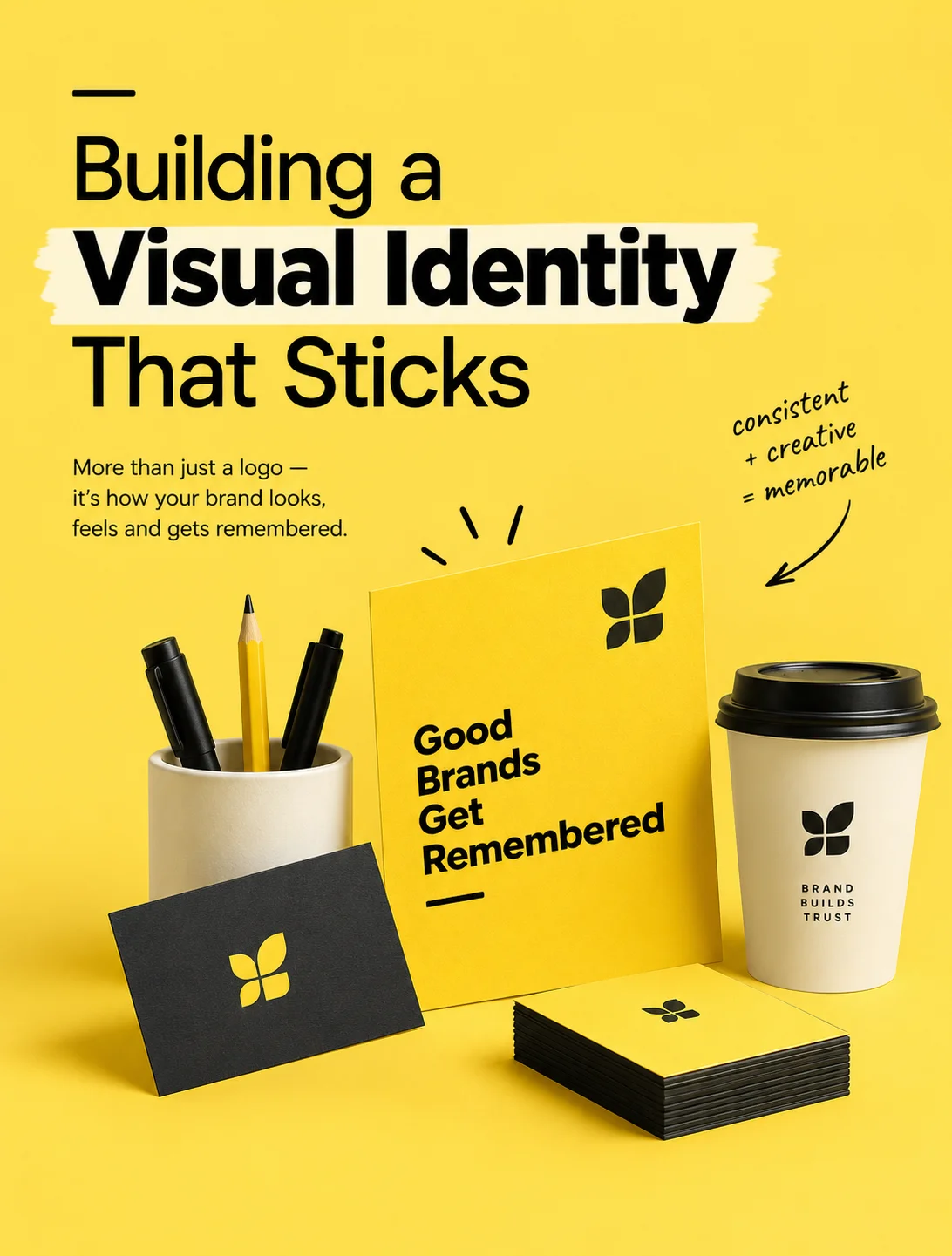 Building a visual identity that sticks